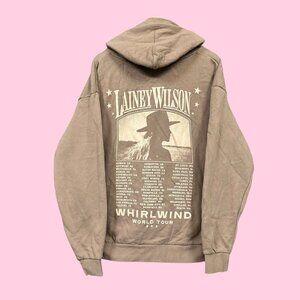 Lainey Wilson Whirlwind World Tour Country Oversized Hoodie M